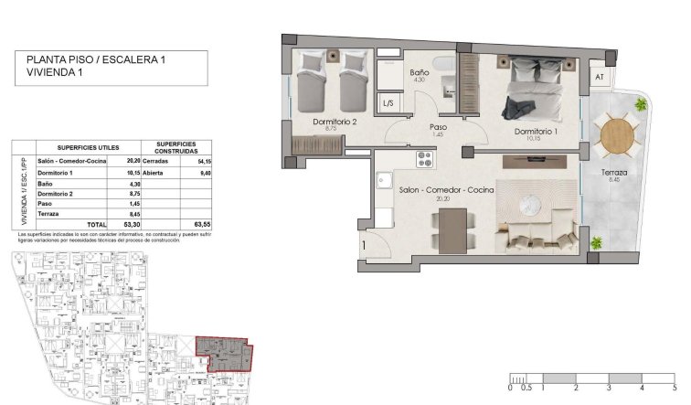Nouvelle construction - Appartement - Santa Pola - Estacion de autobuses