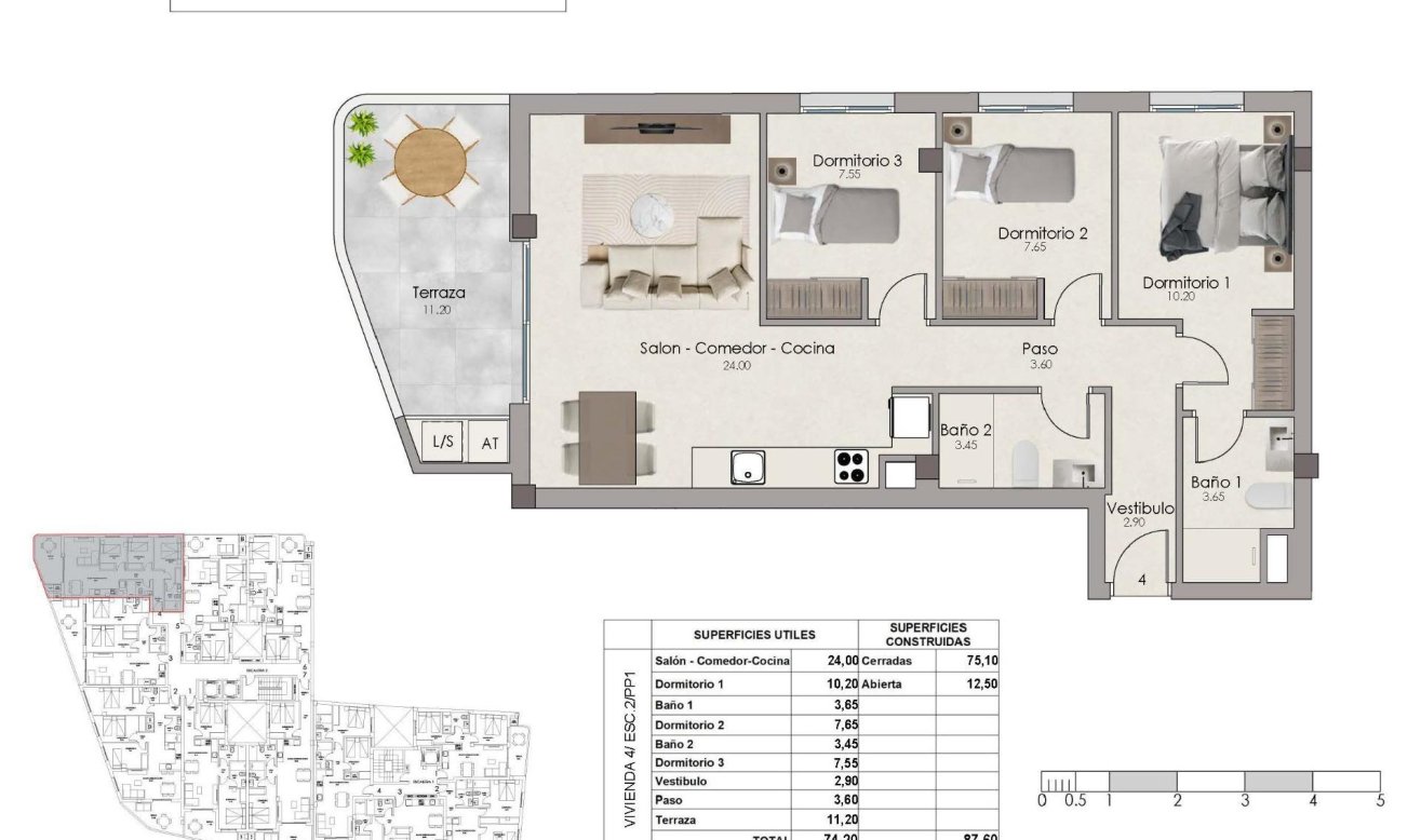 Nouvelle construction - Appartement - Santa Pola - Estacion de autobuses