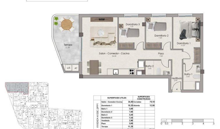 Nouvelle construction - Appartement - Santa Pola - Estacion de autobuses