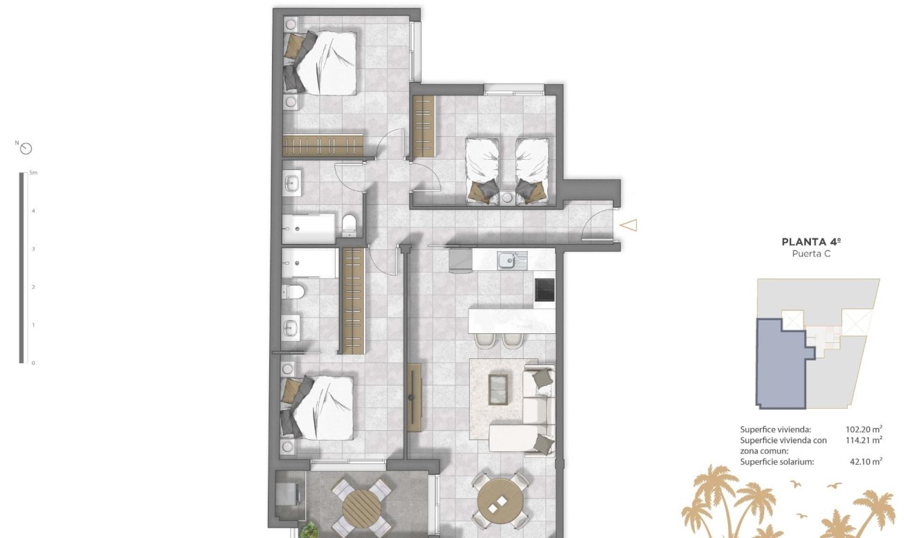 Nouvelle construction - Attique - Guardamar del Segura - Pueblo