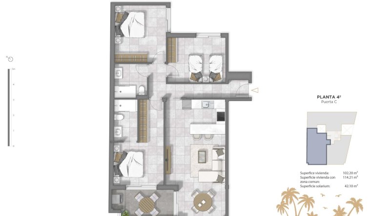 Nouvelle construction - Attique - Guardamar del Segura - Pueblo