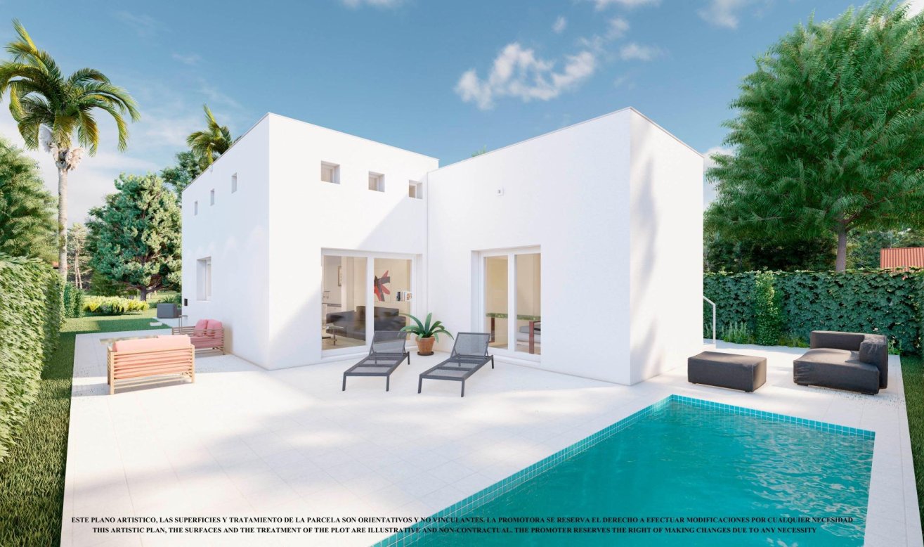 Obra nueva - Villa - Los Alcazares - Serena Golf