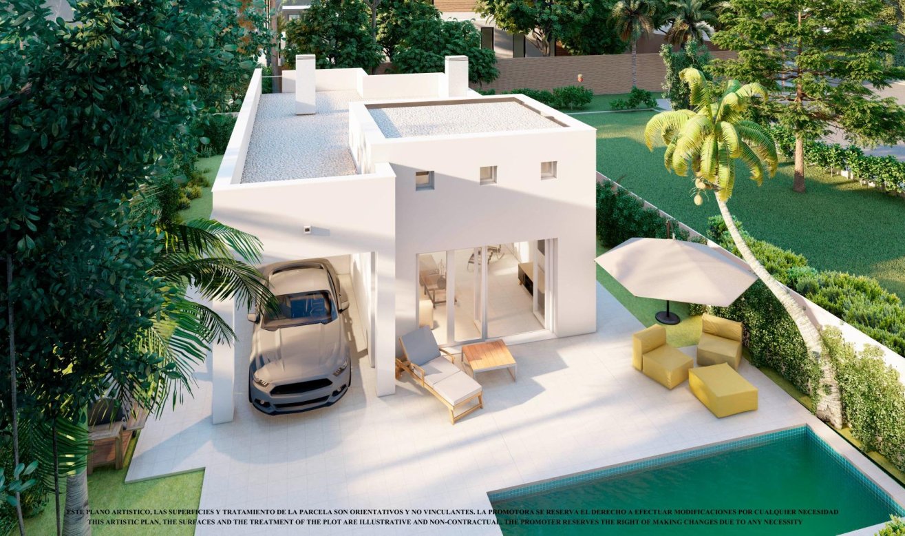 Obra nueva - Villa - Los Alcazares - Serena Golf