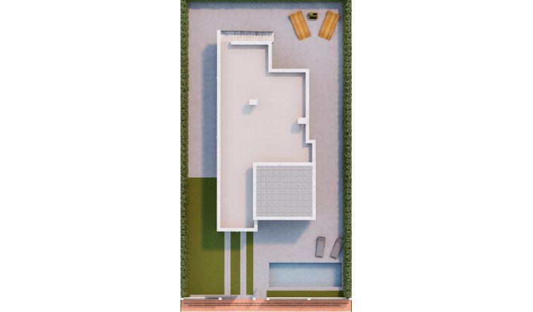Obra nueva - Villa - Los Alcazares - Serena Golf