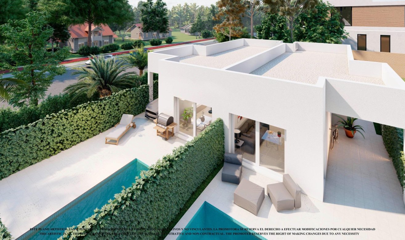 Obra nueva - Villa - Los Alcazares - Serena Golf