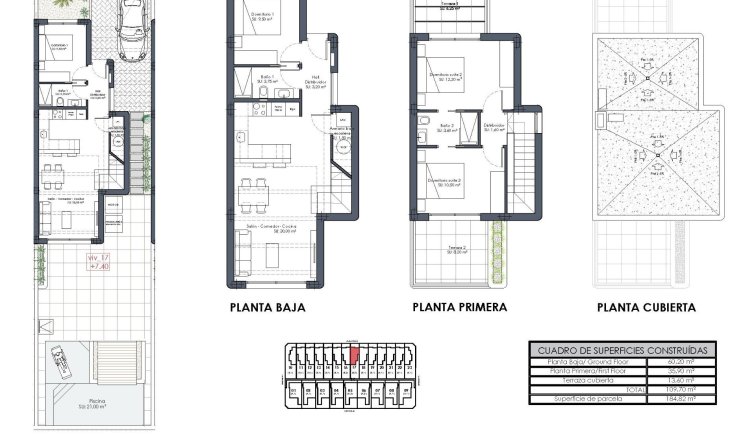 Obra nueva - Villa - Los Alcazares - Serena Golf