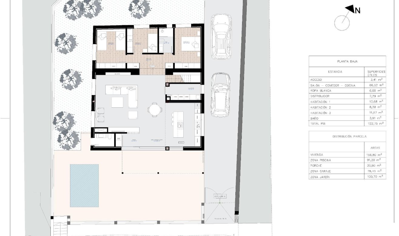 Obra nueva - Villa - Monforte del Cid - La Capitana