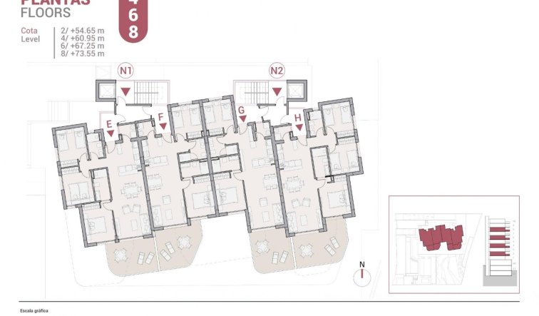 Obra nueva - Apartamento / piso - Calpe - Manzanera