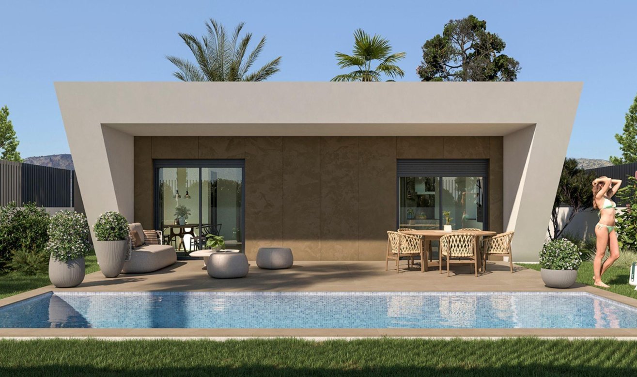 Obra nueva - Villa - Hondón de las Nieves - Urbaniz La Montañosa