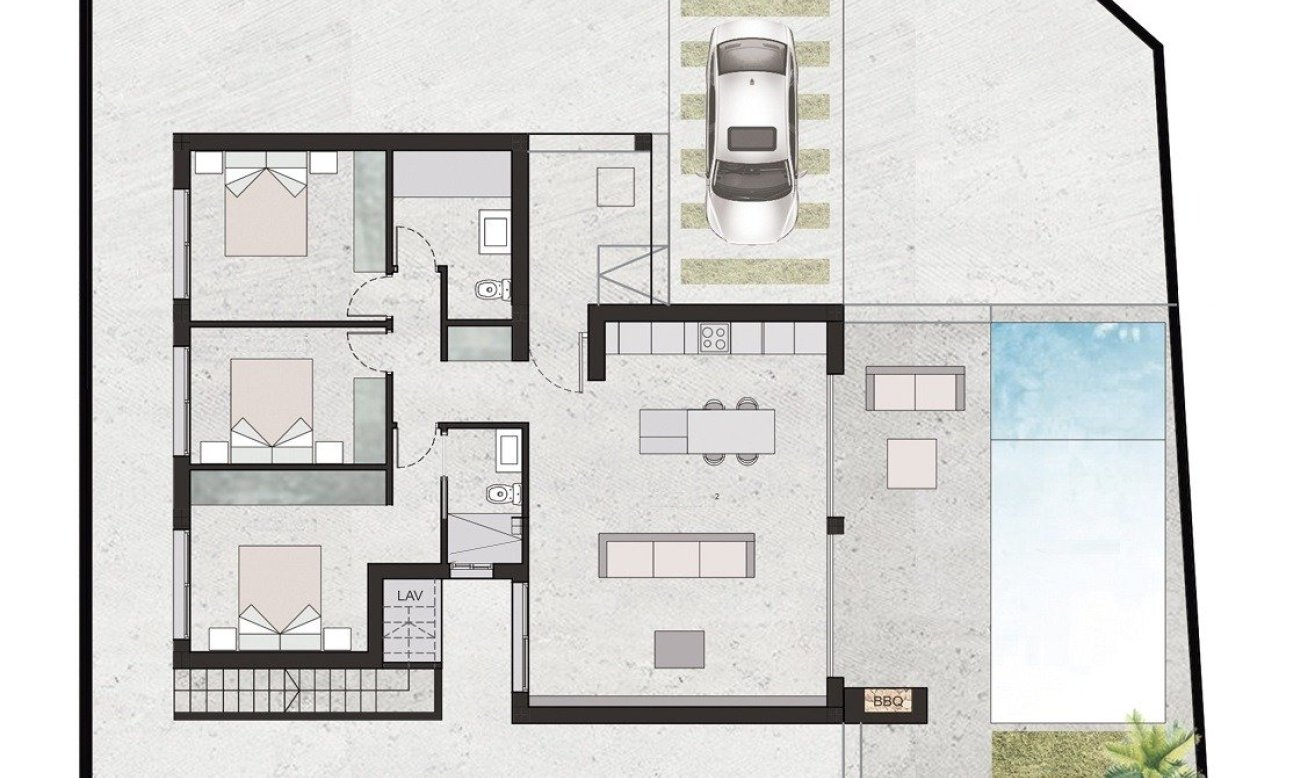 Obra nueva - Villa - San Pedro del Pinatar - Los Antolinos