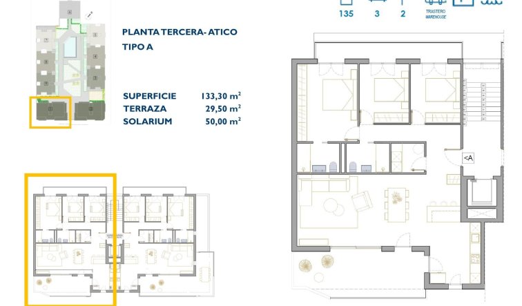 Obra nueva - Ático - San Pedro del Pinatar - Pueblo