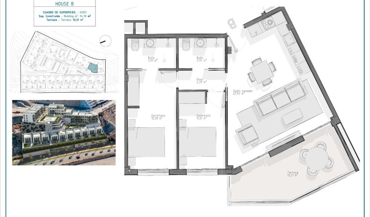 Obra nueva - Apartamento / piso - Aguilas - Playa del Hornillo