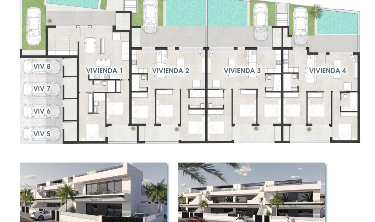 Obra nueva - Bungalow - San Pedro del Pinatar - Las Esperanzas
