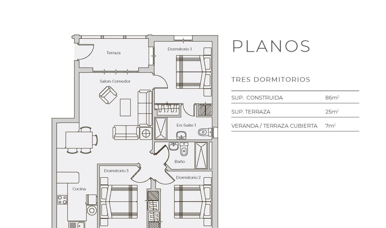 Obra nueva - Apartamento / piso - Cuevas Del Almanzora - Desert Springs Golf Club
