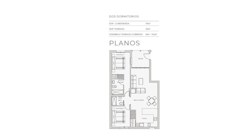 Obra nueva - Apartamento / piso - Cuevas Del Almanzora - Desert Springs Golf Club