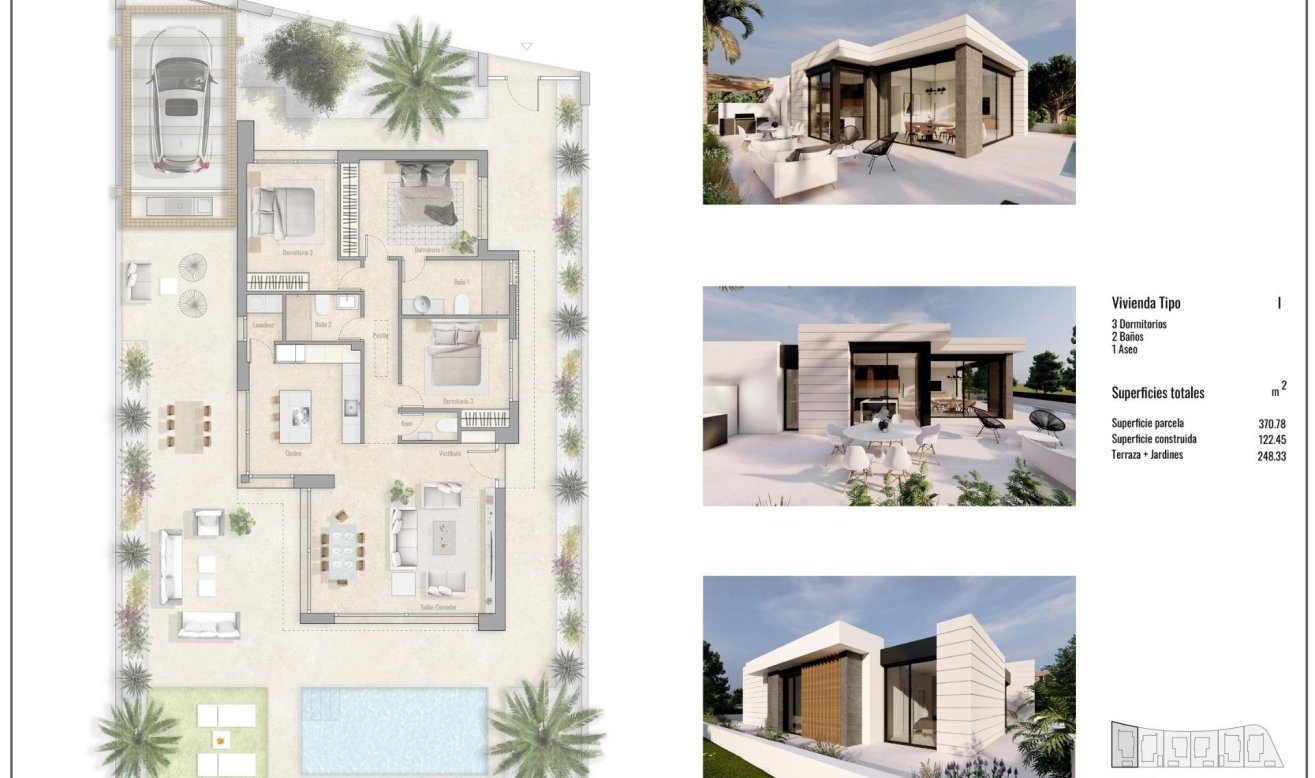 Obra nueva - Villa - Pilar de la Horadada - Roda Golf