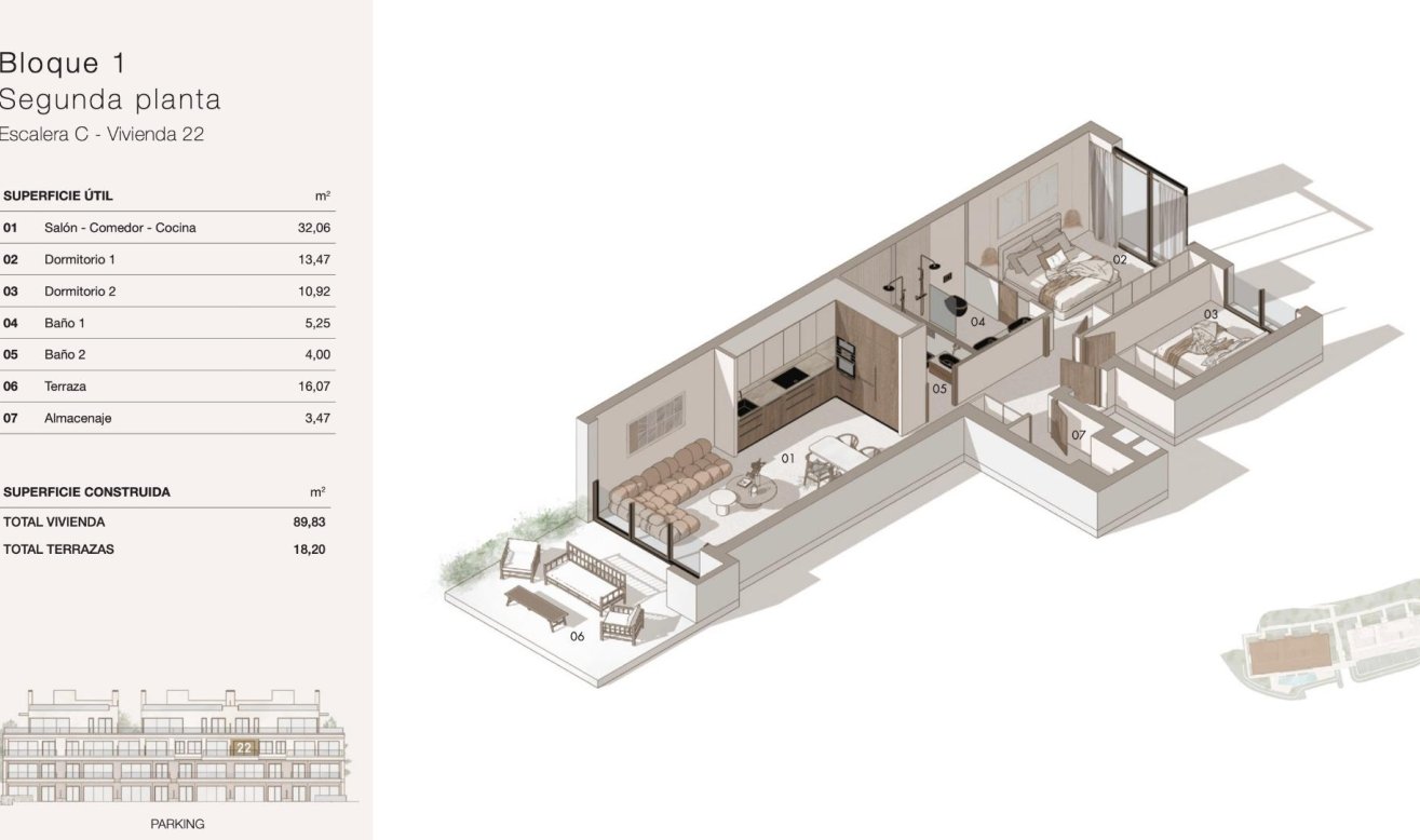 Obra nueva - Flat - Orihuela Costa - Campoamor