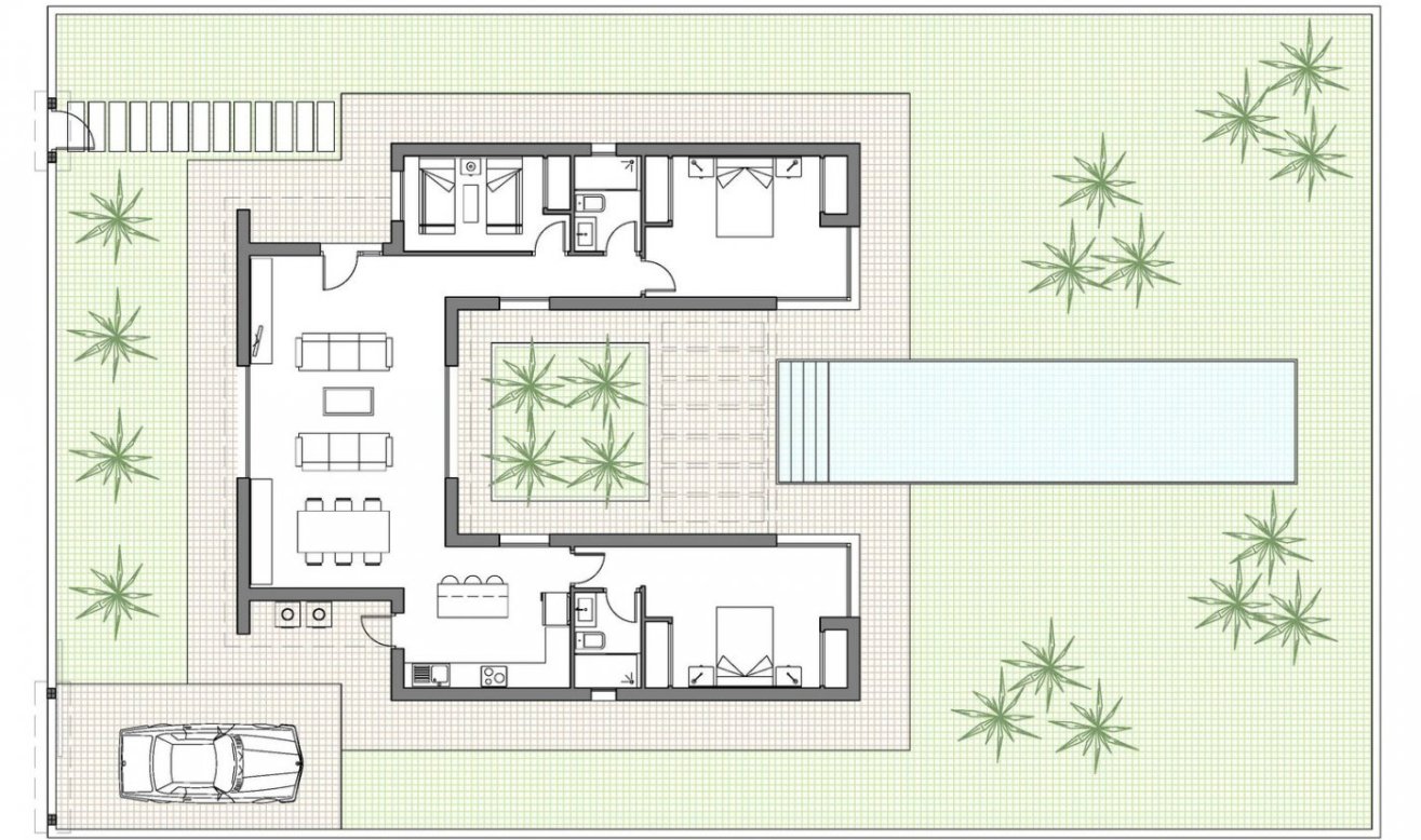 Obra nueva - Villa - Benijofar - Polideportivo