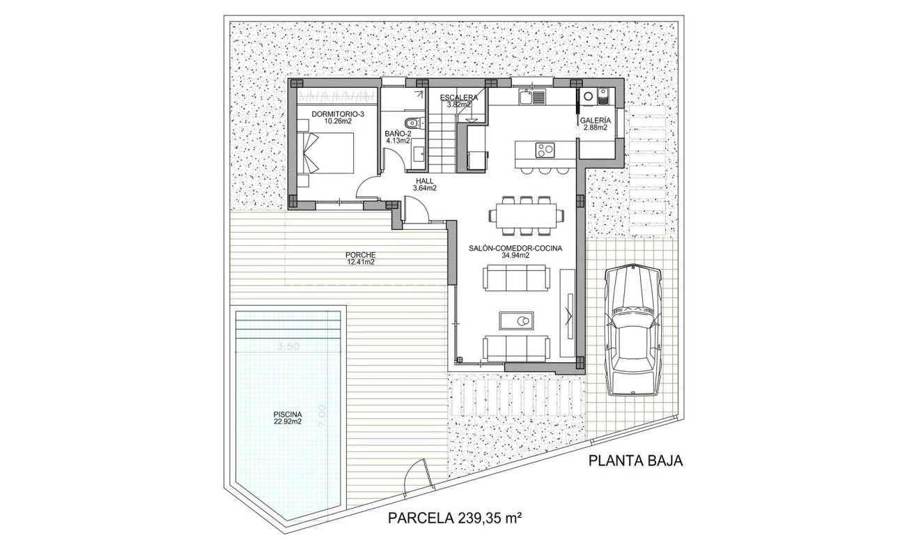 Obra nueva - Villa - Benijofar - Polideportivo