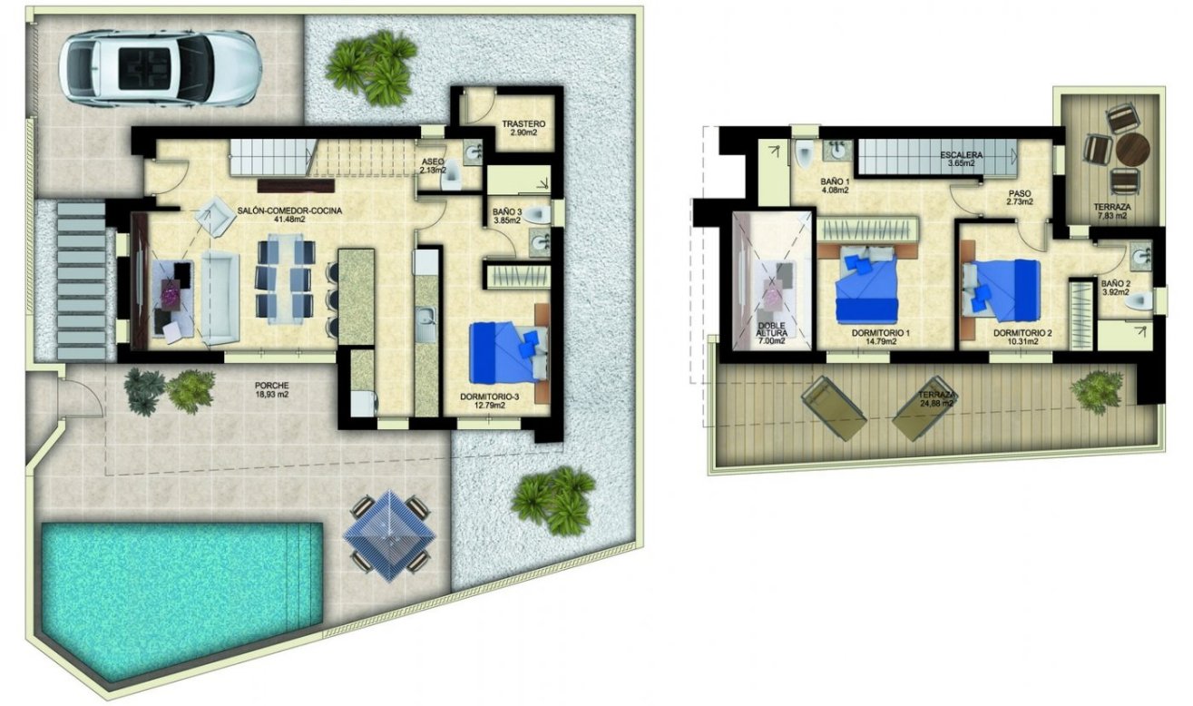 Obra nueva - Villa - Benijofar - Polideportivo