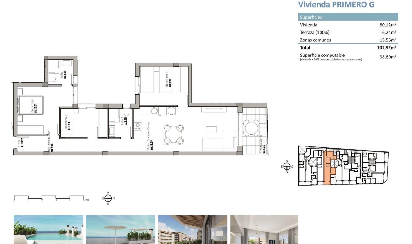 Obra nueva - Apartamento / piso - Guardamar del Segura - Pueblo