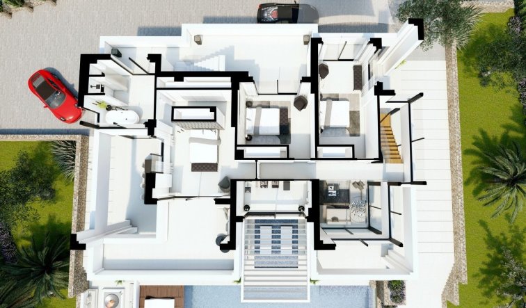Obra nueva - Villa - Benissa - Playa Fustera