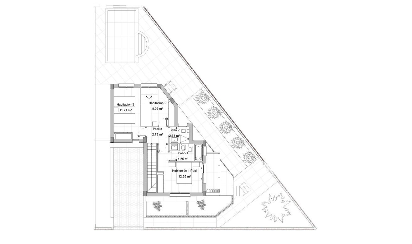 Obra nueva - Villa - Los Alcazares - Torre del Rame
