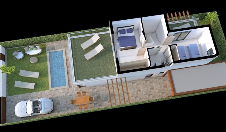 Obra nueva - Villa - Los Alcazares - Torre del Rame