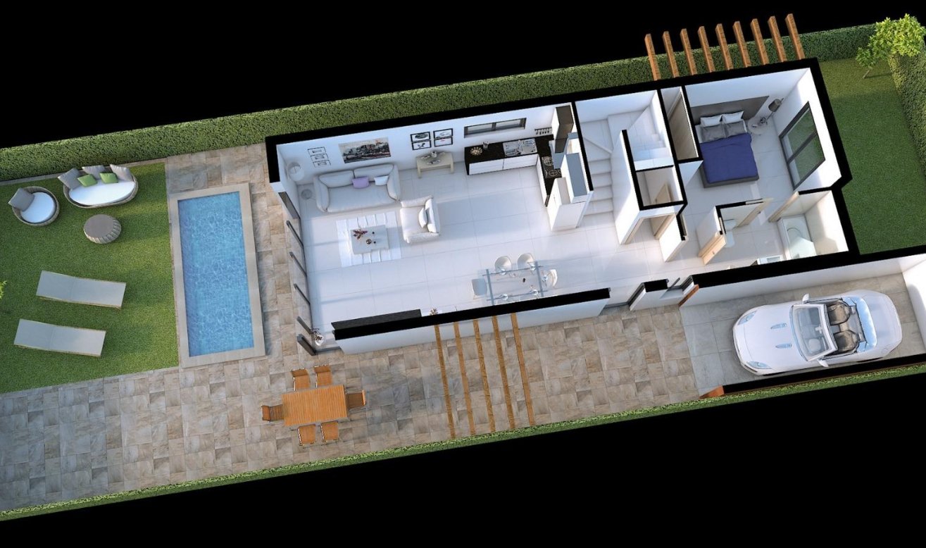 Obra nueva - Villa - Los Alcazares - Torre del Rame