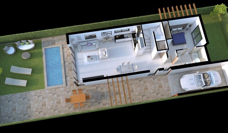Obra nueva - Villa - Los Alcazares - Torre del Rame