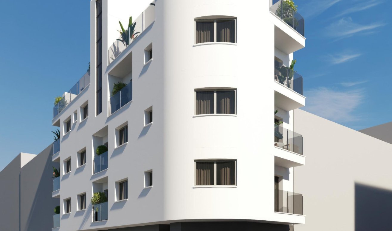 Obra nueva - Apartamento / piso - Torrevieja - Centro