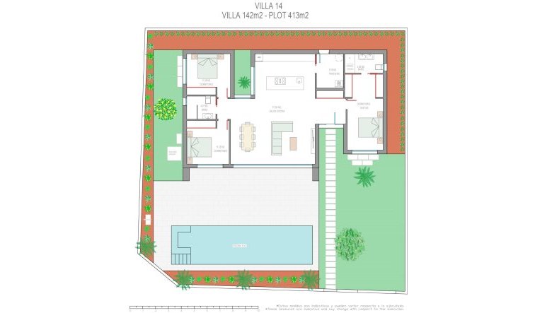 Obra nueva - Villa - San Javier - Parque del doce
