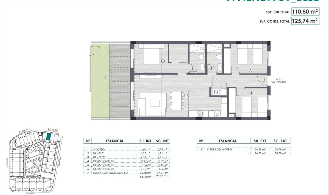Obra nueva - Apartamento / piso - Monforte del Cid - Alenda Golf