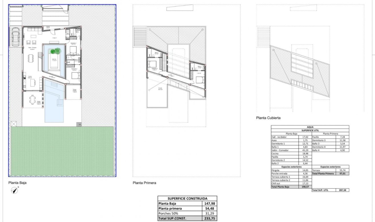 Obra nueva - Villa - Banos y Mendigo - Altaona Golf