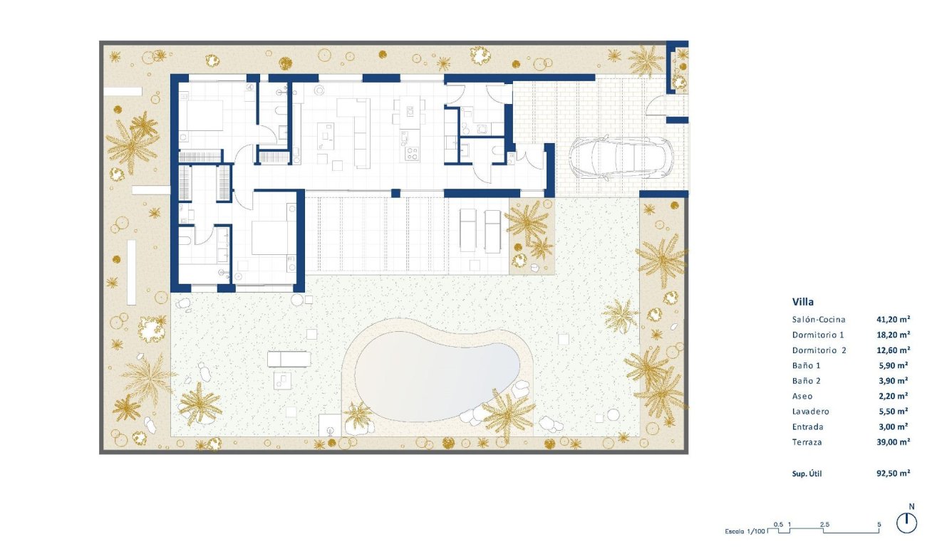 Obra nueva - Villa - Banos y Mendigo - Altaona Golf