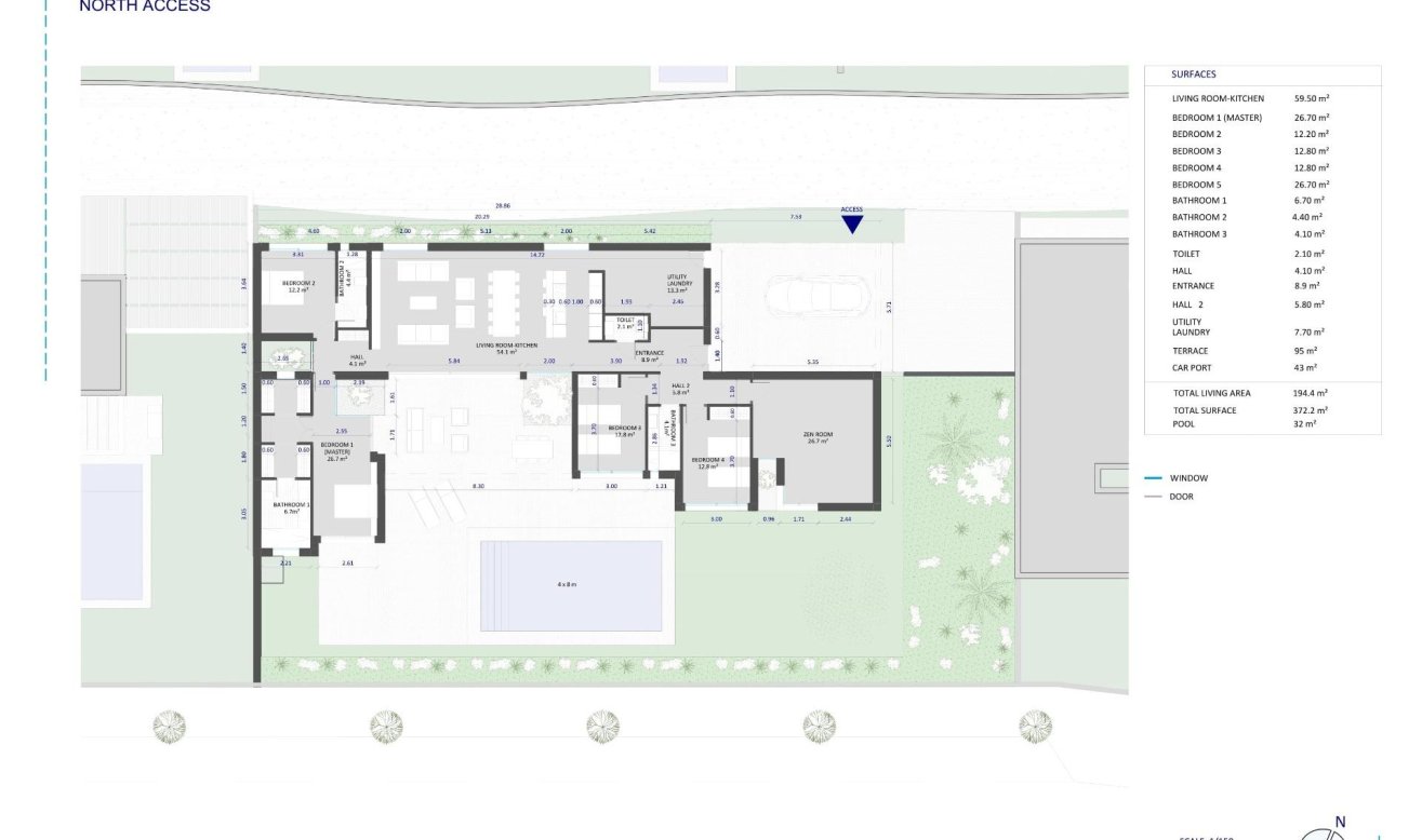Obra nueva - Villa - Banos y Mendigo - Altaona Golf