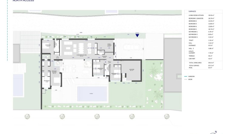 Obra nueva - Villa - Banos y Mendigo - Altaona Golf
