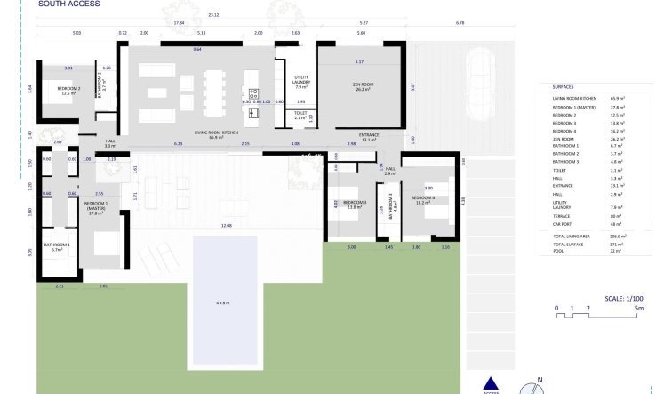 Obra nueva - Villa - Banos y Mendigo - Altaona Golf