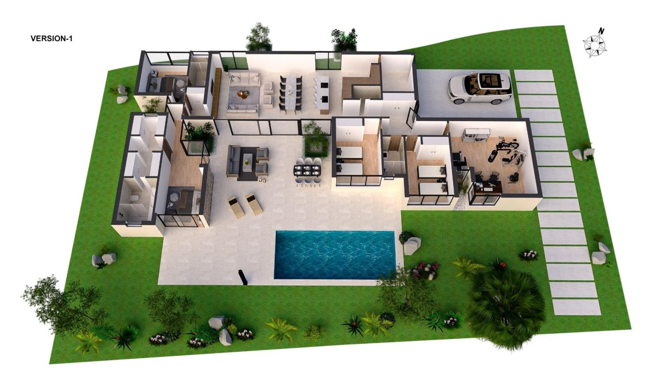 Obra nueva - Villa - Banos y Mendigo - Altaona Golf