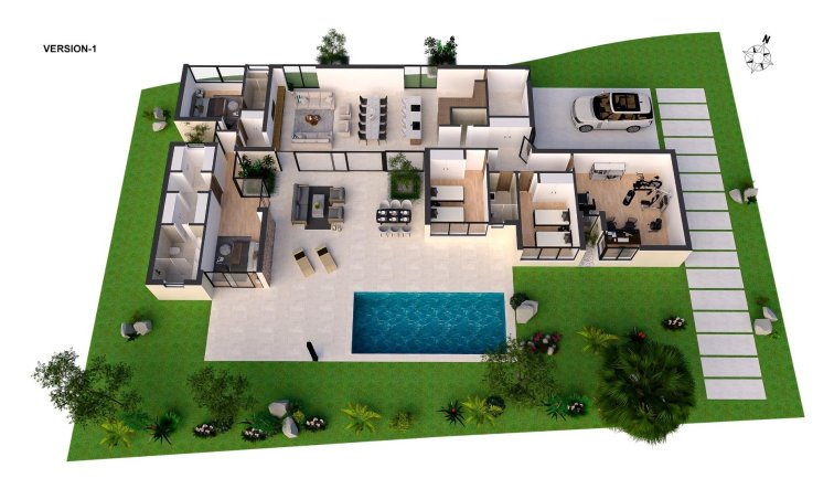 Obra nueva - Villa - Banos y Mendigo - Altaona Golf