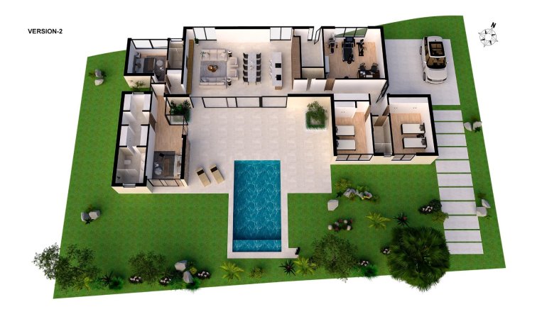 Obra nueva - Villa - Banos y Mendigo - Altaona Golf