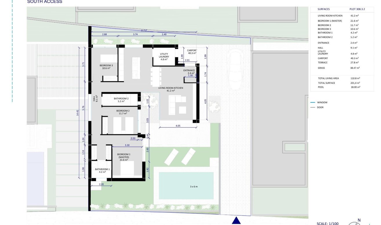 Obra nueva - Villa - Banos y Mendigo - Altaona Golf