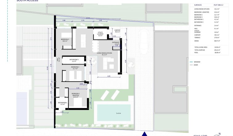 Obra nueva - Villa - Banos y Mendigo - Altaona Golf