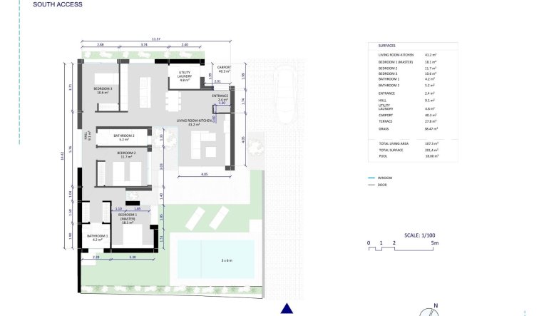 Obra nueva - Villa - Banos y Mendigo - Altaona Golf