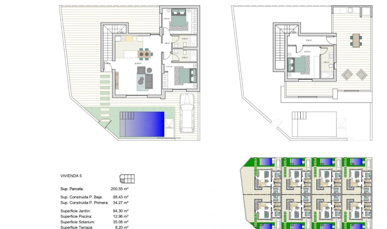 Obra nueva - Villa - Torre Pacheco - Roldán