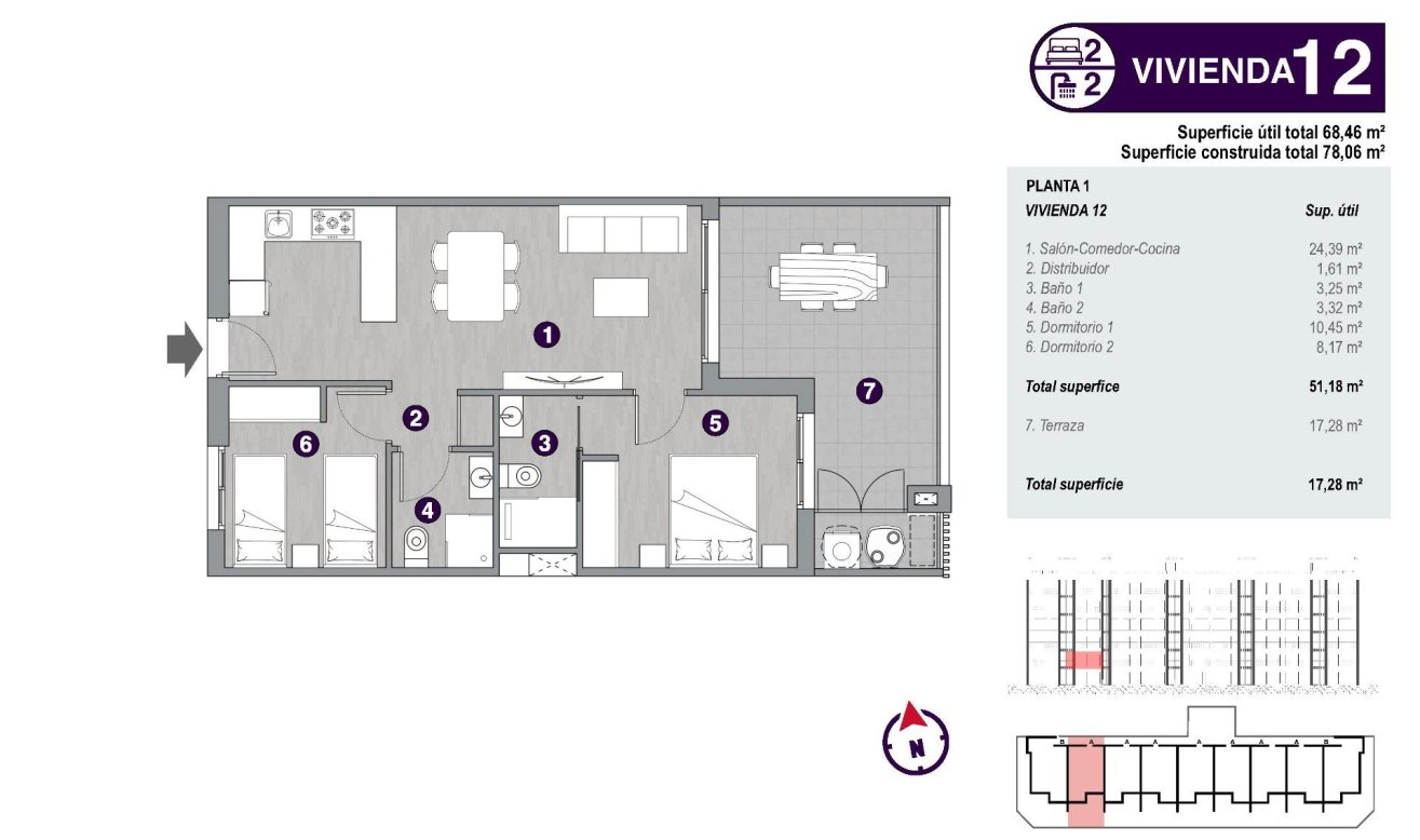 Obra nueva - Apartamento / piso - Torrevieja - Torreblanca
