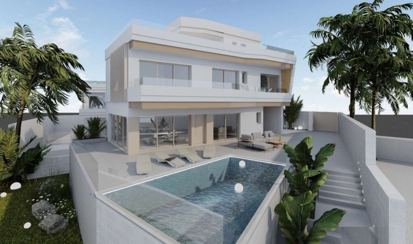 Obra nueva - Villa - Orihuela Costa - Aguamarina