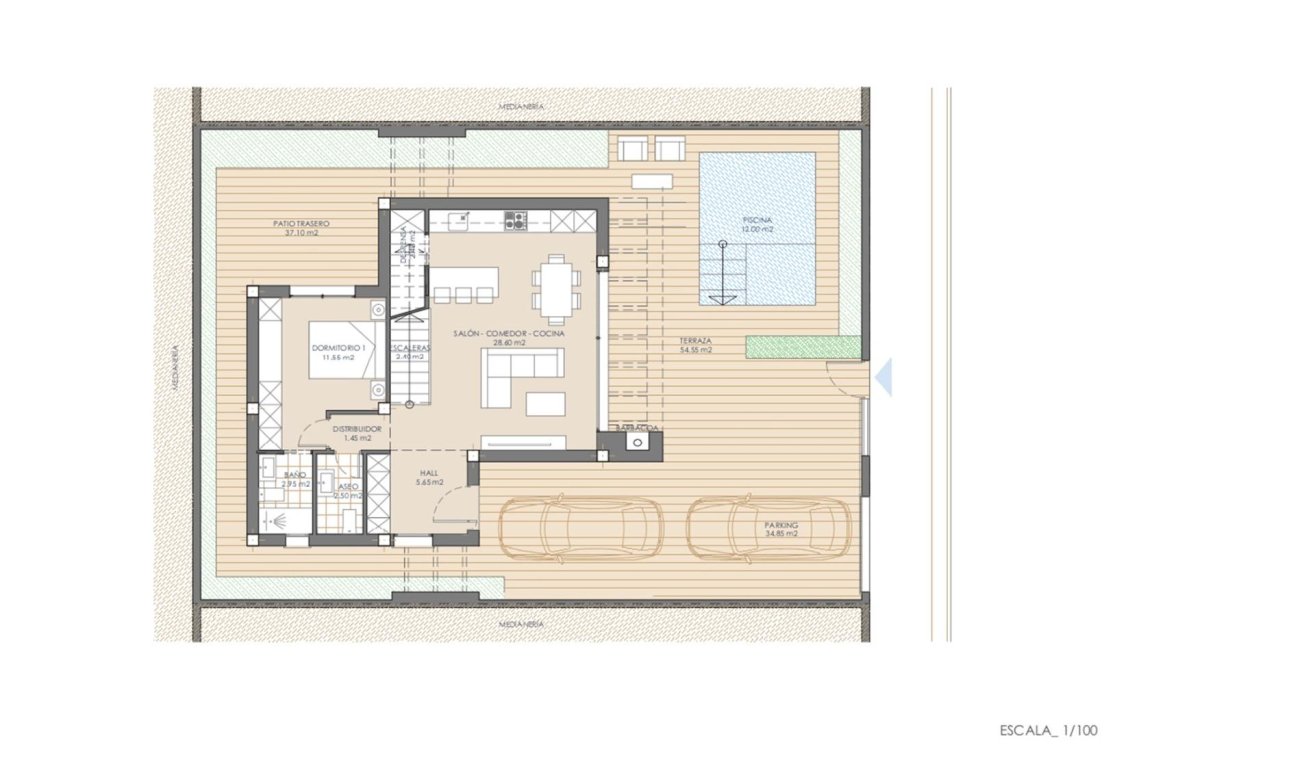 Obra nueva - Villa - San Juan de los Terreros - San Juan De Los Terreros
