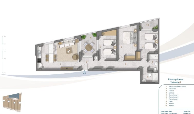 Obra nueva - Apartamento / piso - San Pedro del Pinatar - Playa Villananitos